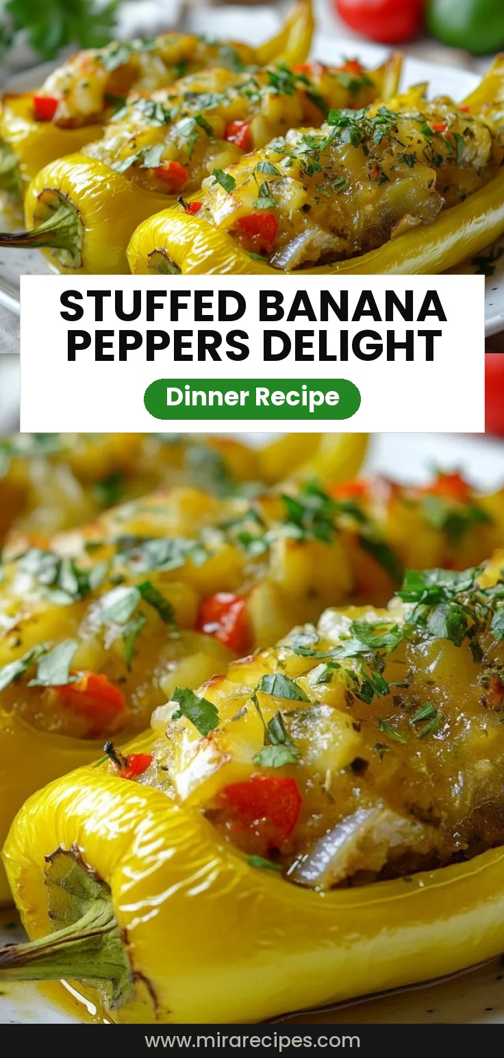 Banana Peppers Stuffed