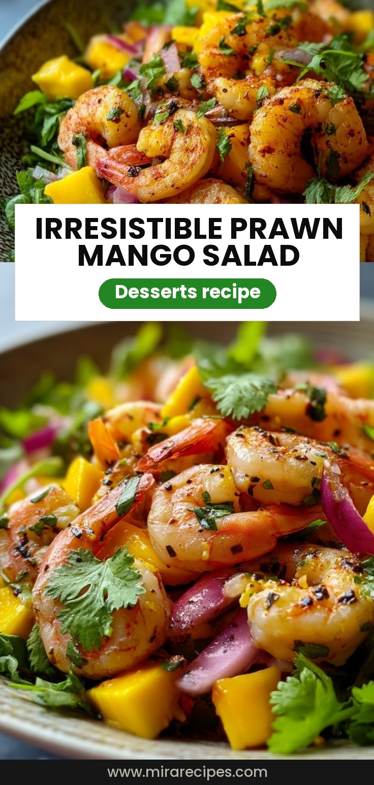 Irresistible Prawn Mango Salad: Fresh & Flavorful Recipe
