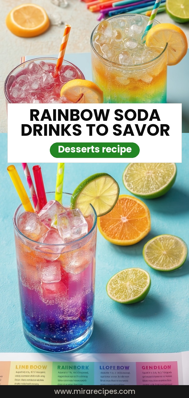 Rainbow Soda Drink Recipes: Vibrant & Refreshing!