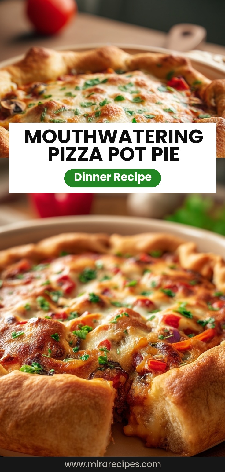 Mouthwatering Pizza Pot Pie Recipe: Easy, Cheesy, and Delicious Twist on Classic Pizza