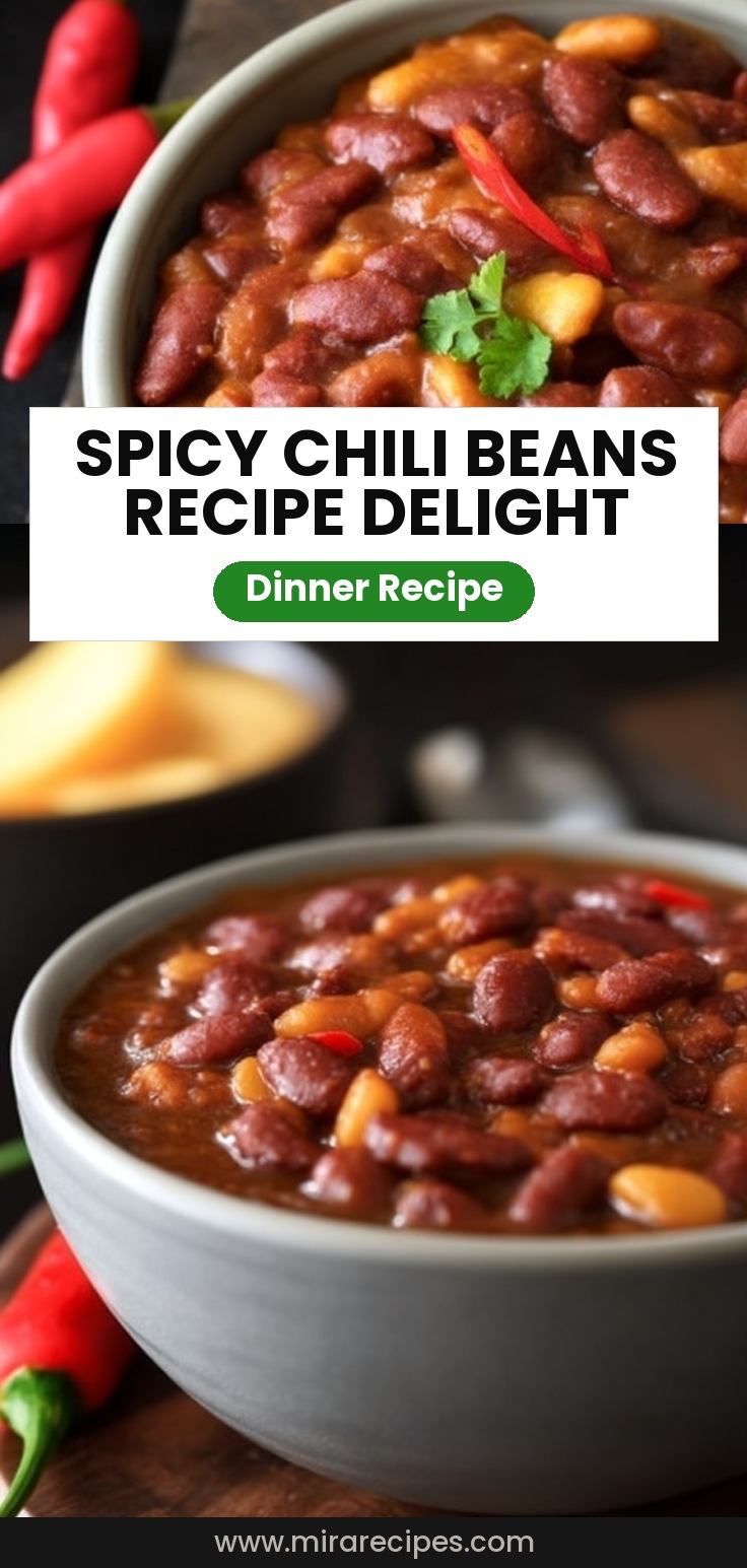 Hearty and Spicy Chili Beans Recipe