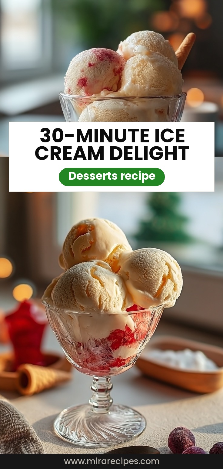 30-Minute Ice Cream Recipe Recipe
