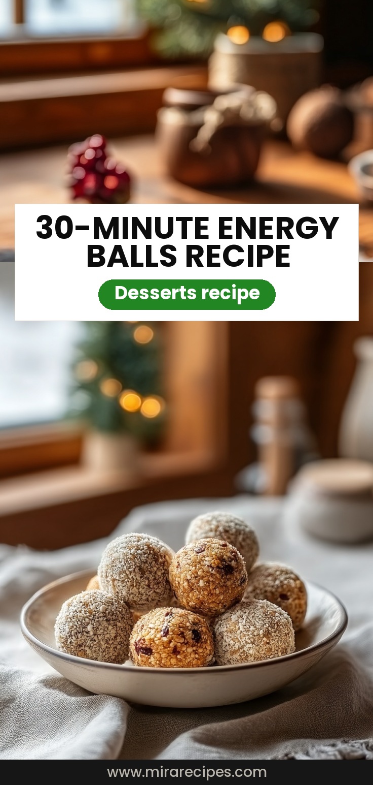 30-Minute Energy Balls Recipe