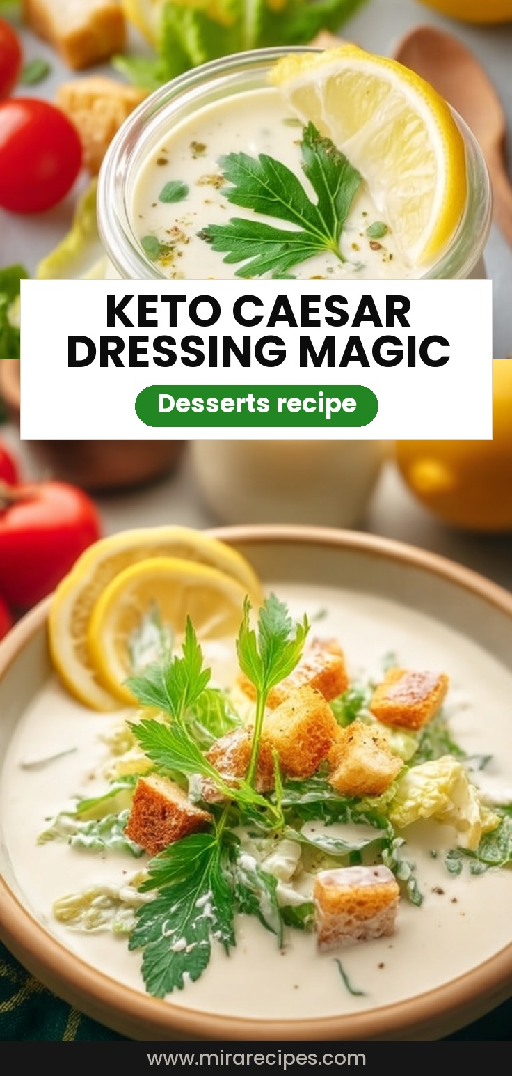 Keto Caesar Dressing Recipe