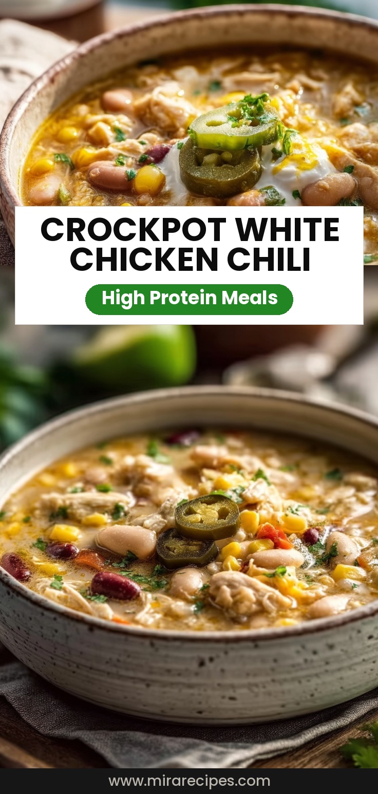 Crockpot White Chicken Chili