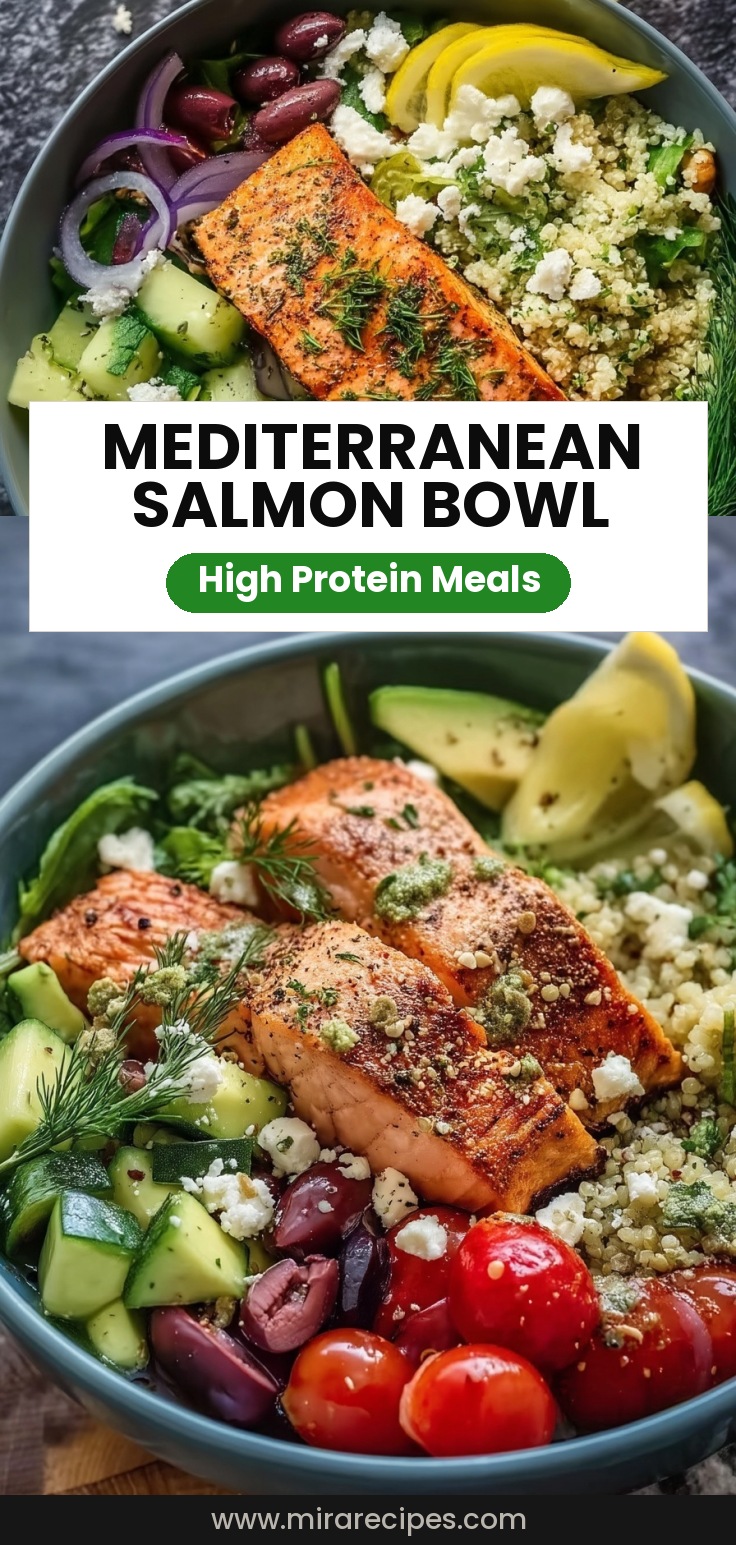 Mediterranean Salmon Bowl