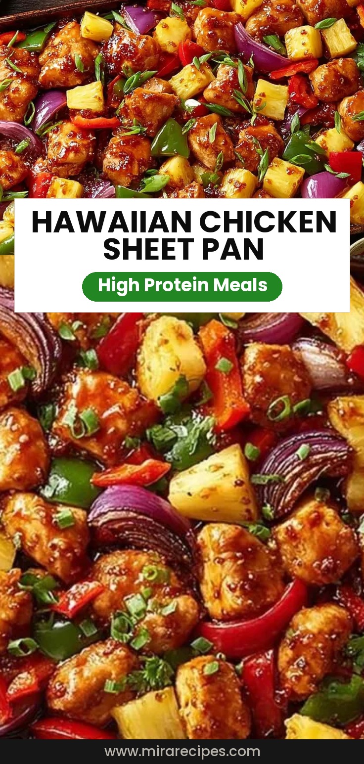 Hawaiian Chicken Sheet Pan