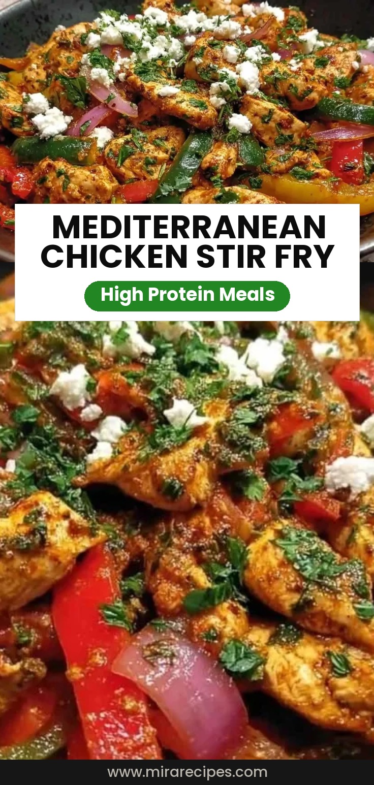 Mediterranean Chicken Stir Fry