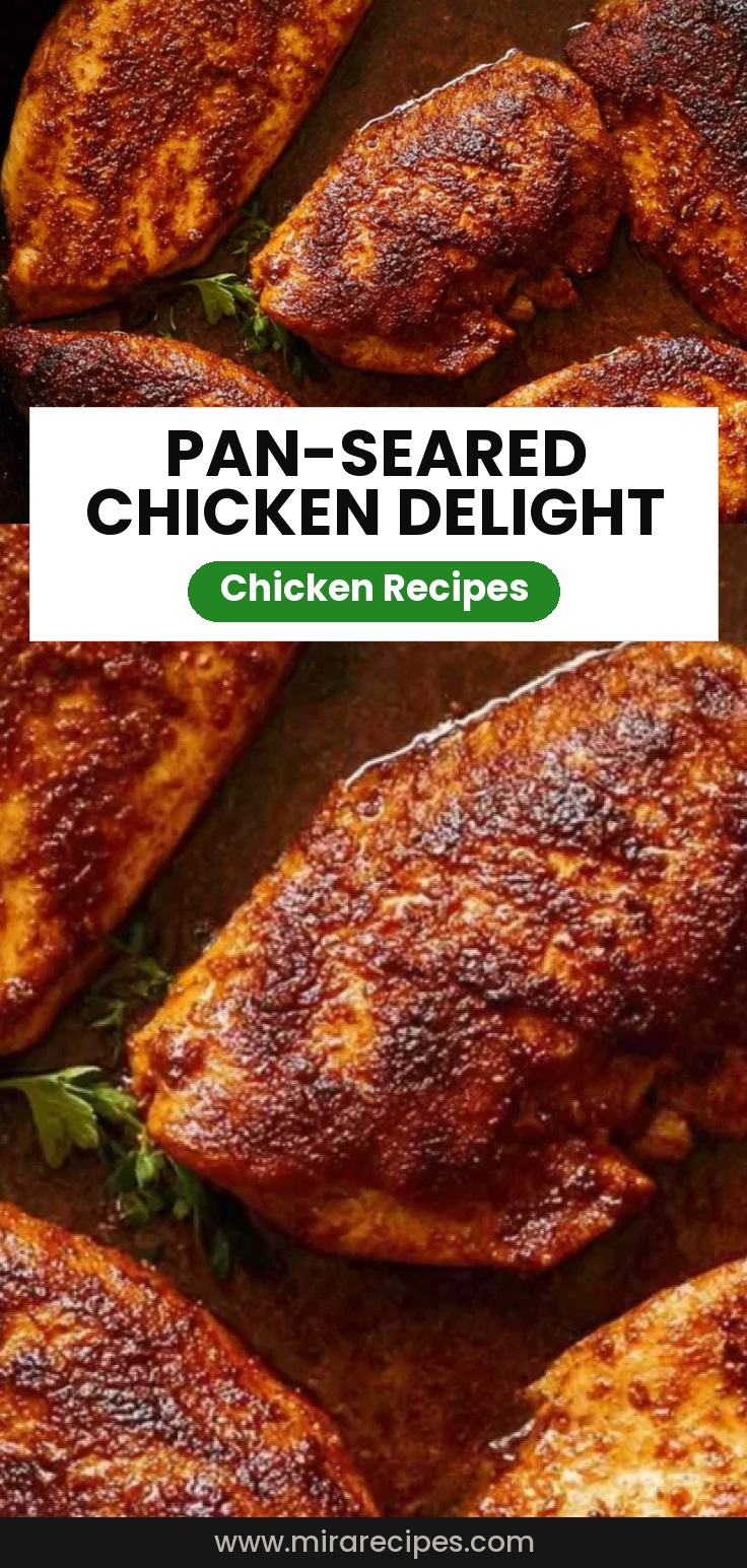 Pan-Seared Chicken Breast with Butter Sauce