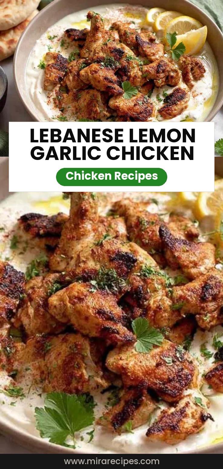 Lebanese Lemon Garlic Chicken