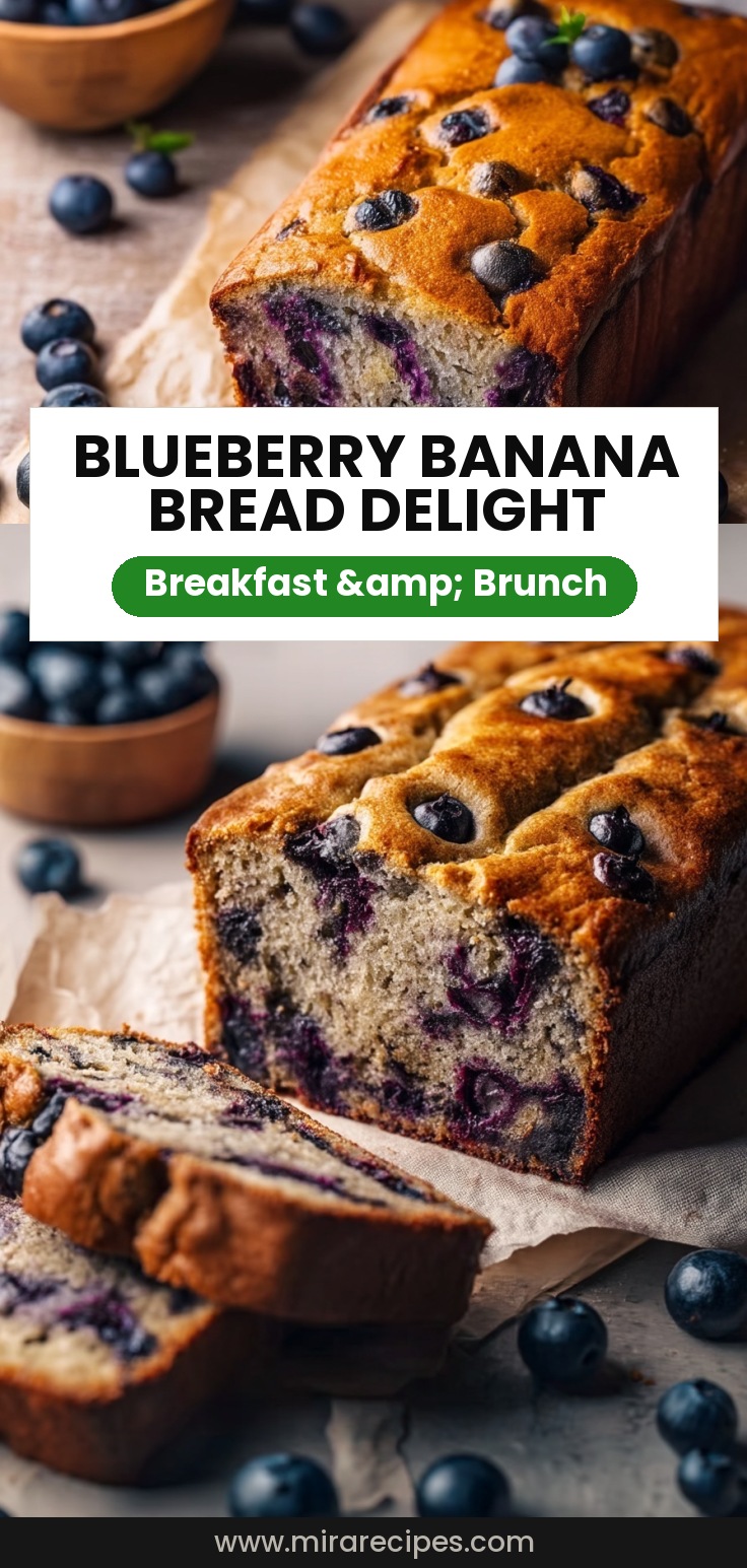 Blueberry Banana Bread
