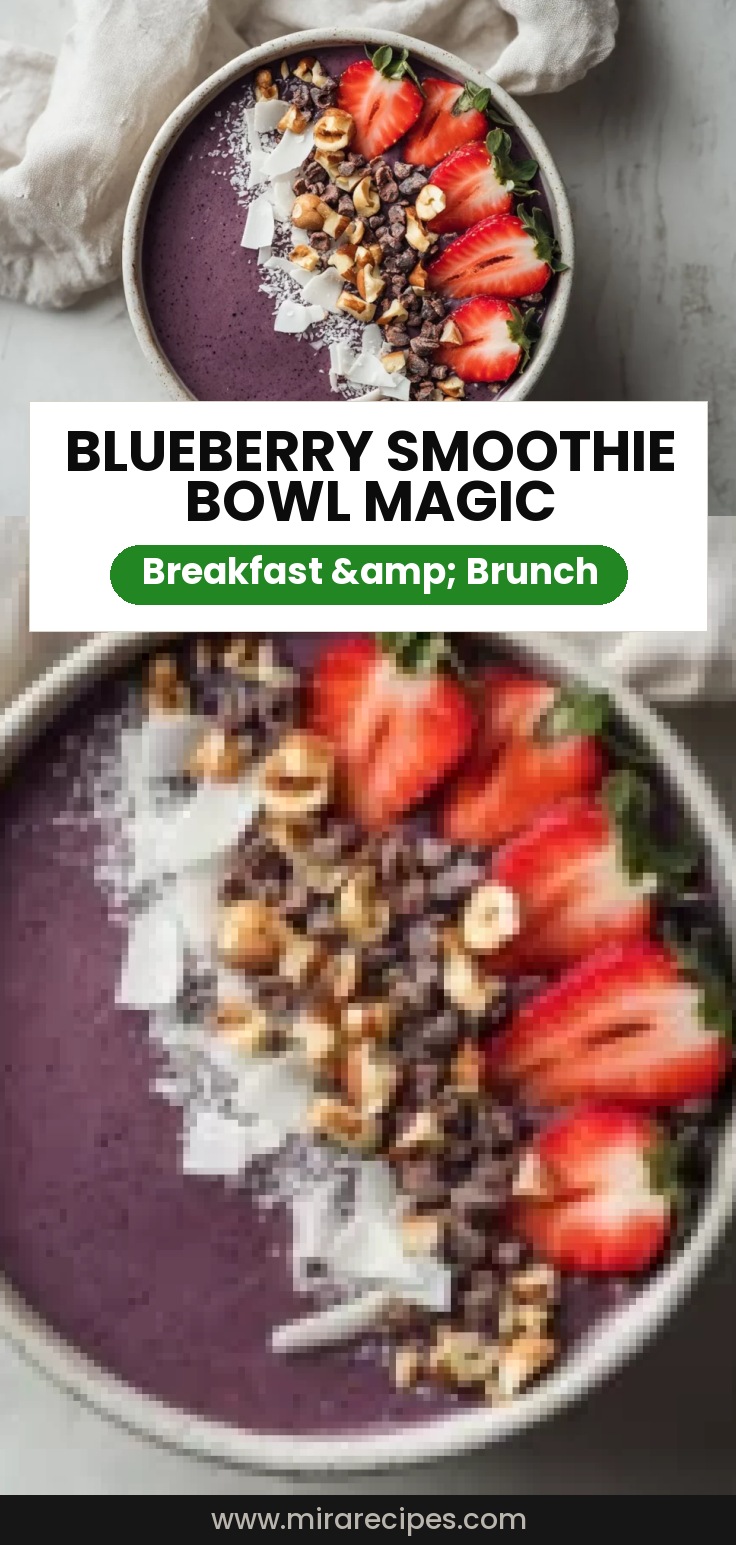 Blueberry Smoothie Bowl