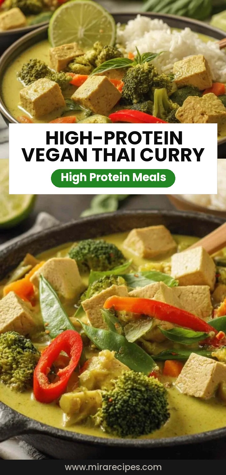 High-Protein Vegan Thai Green Curry