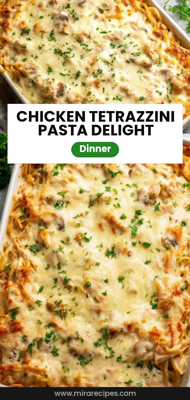 Chicken Tetrazzini pasta
