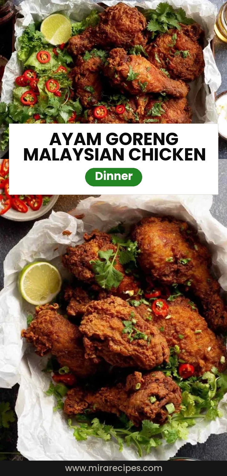 Ayam Goreng Malaysian Fried Chicken
