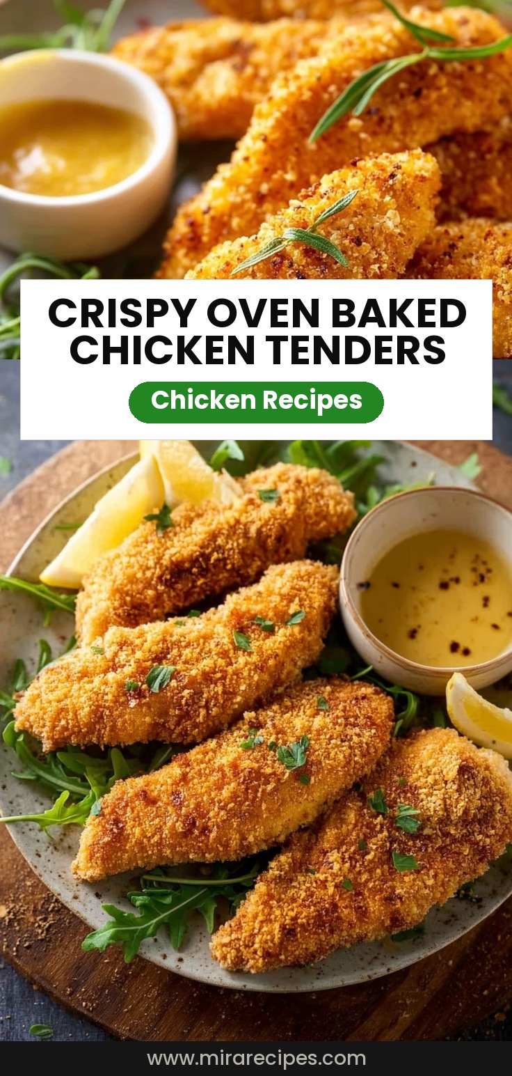 Truly Crispy Oven Baked Chicken Tenders