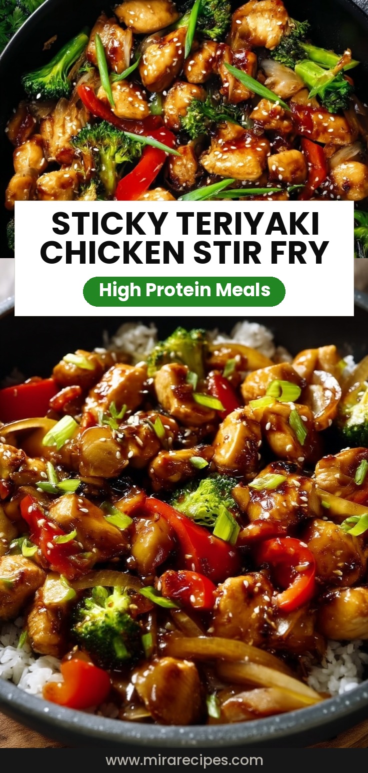 Teriyaki Chicken Stir Fry (Sweet and Sticky Weeknight Dinner)