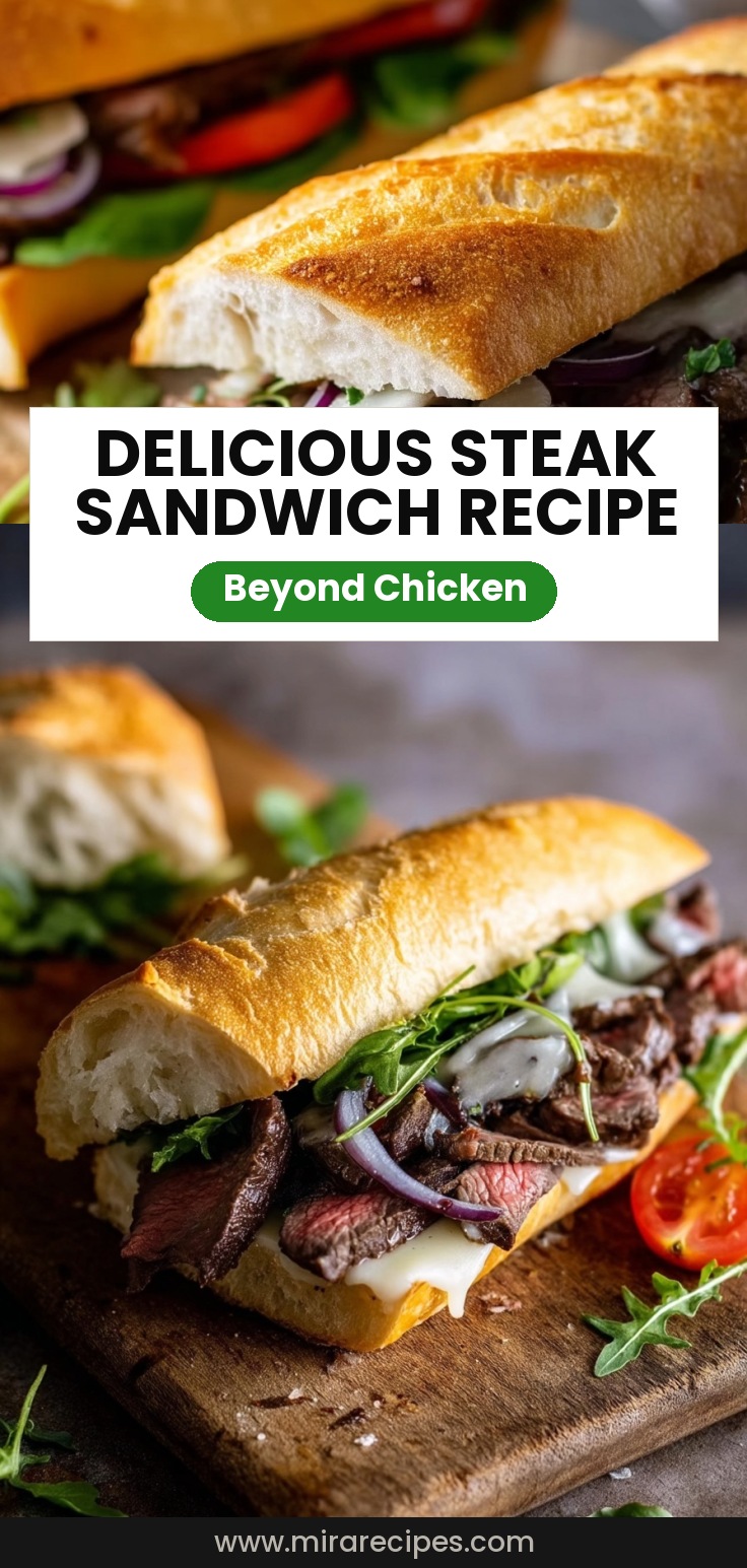 Steak Sandwich Recipe