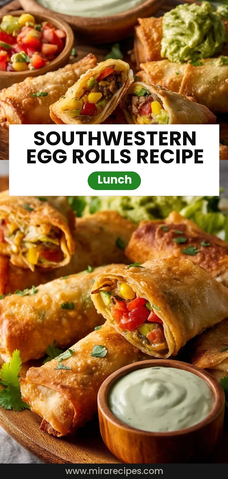 Chili’s Southwestern Egg Rolls (Copycat Recipe with Avocado Ranch)