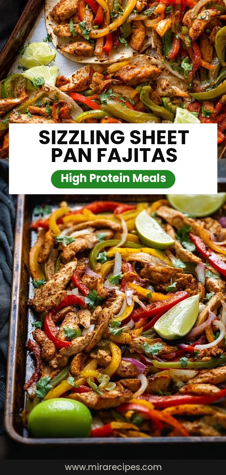 Sheet Pan Chicken Fajitas