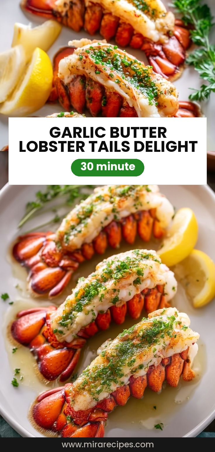 Garlic Butter Lobster Tails Recipe