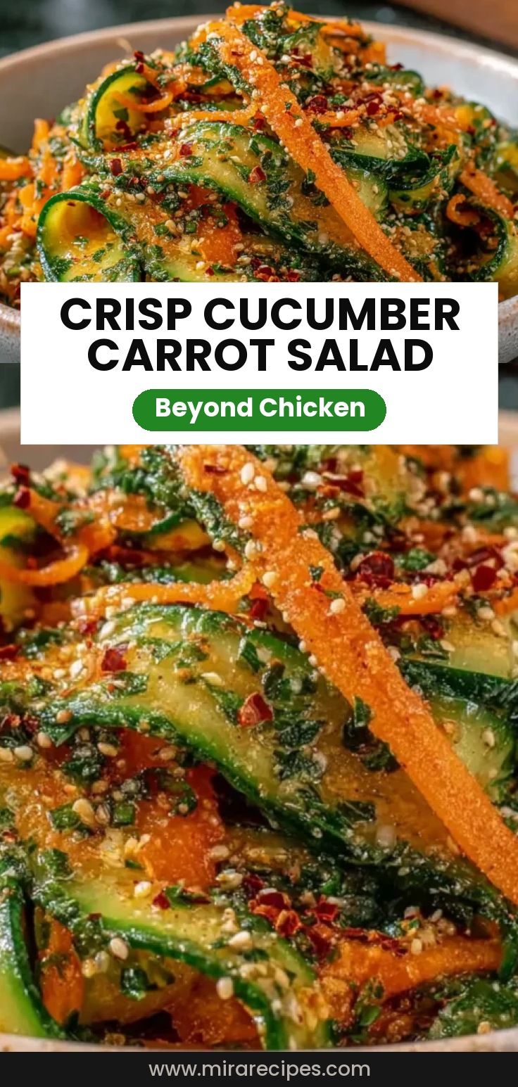 Cucumber Carrot Salad