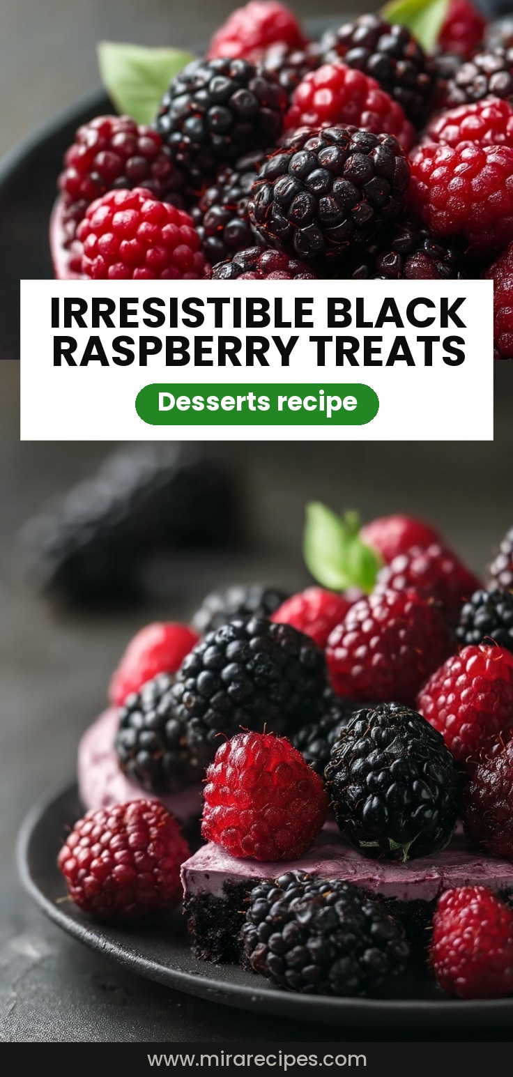 Irresistible Black Raspberry Recipes Delight