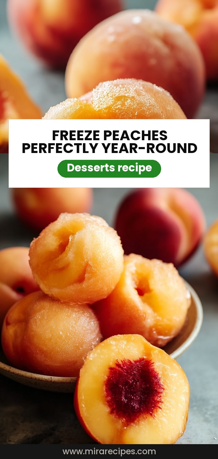 Ultimate Guide to Freezing Peaches Perfectly for Year-Round Freshness