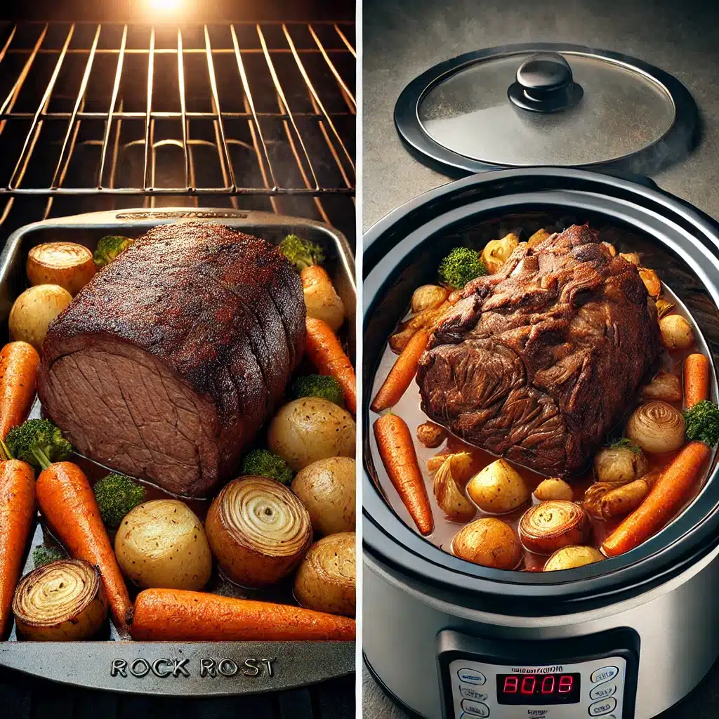 Is Chuck Roast Better in the Oven or Crockpot?