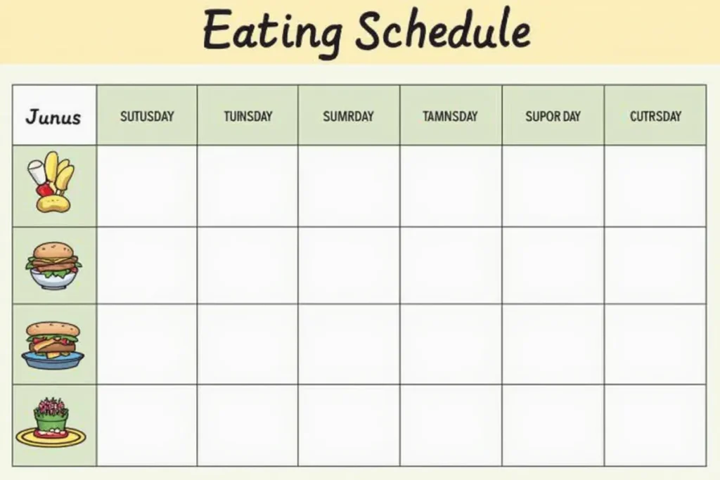 Eating Schedule for a 2-Year-Old