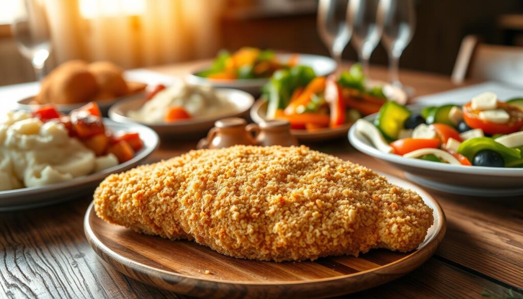 breaded chicken meal ideas