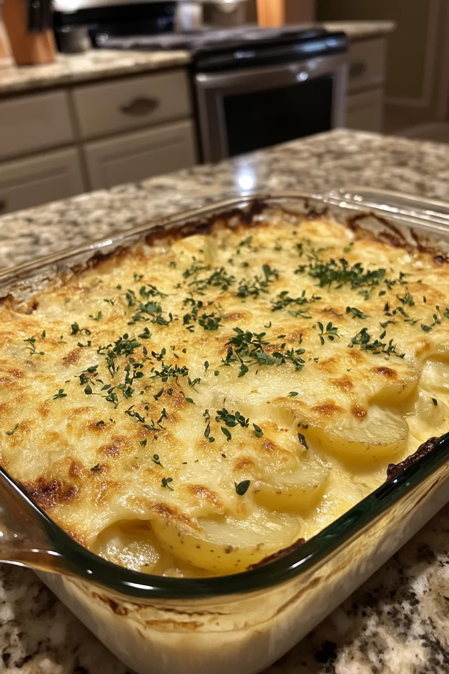 Homemade Scalloped Potatoes