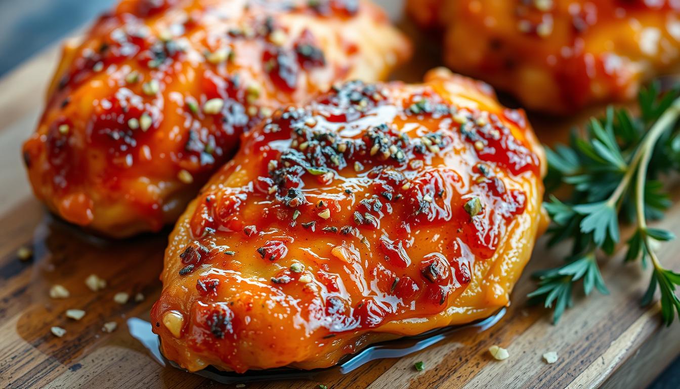 Honey Garlic Chicken Breasts