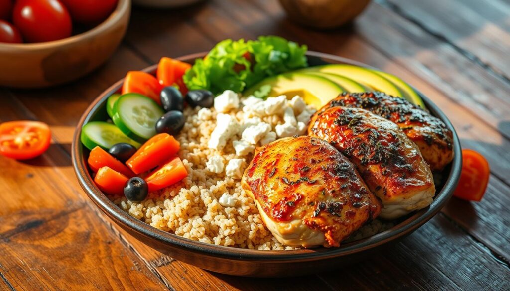 Mediterranean Chicken Bowl