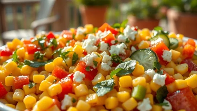 Refreshing Summer Corn Salad for Hot Weather
