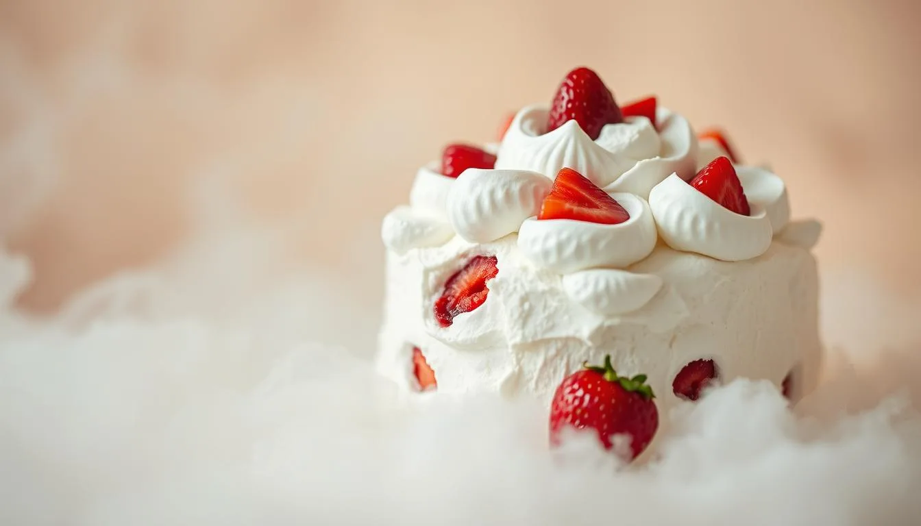 Strawberry Angle Cake