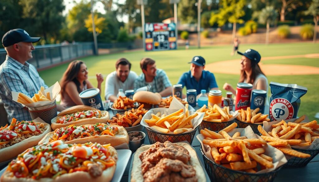 baseball party food