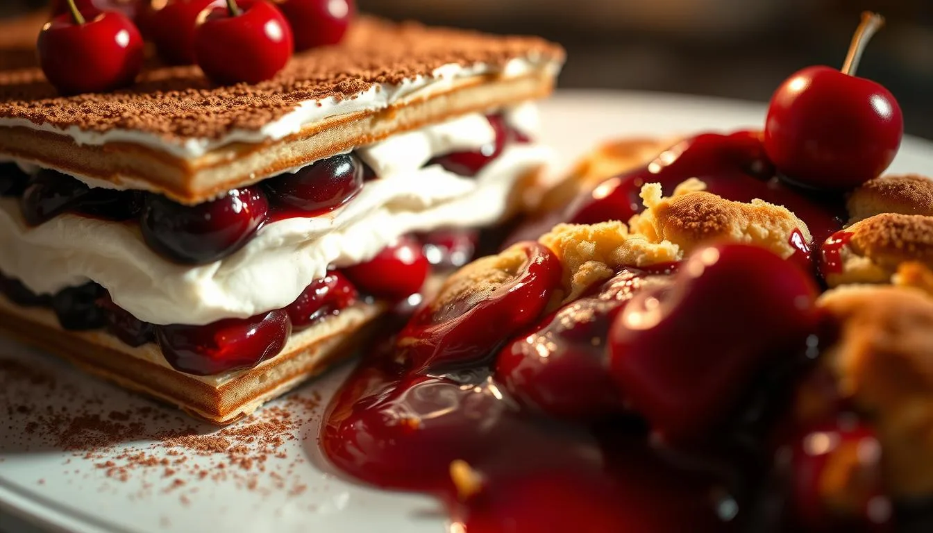 Cherry Amaretto Tiramisu