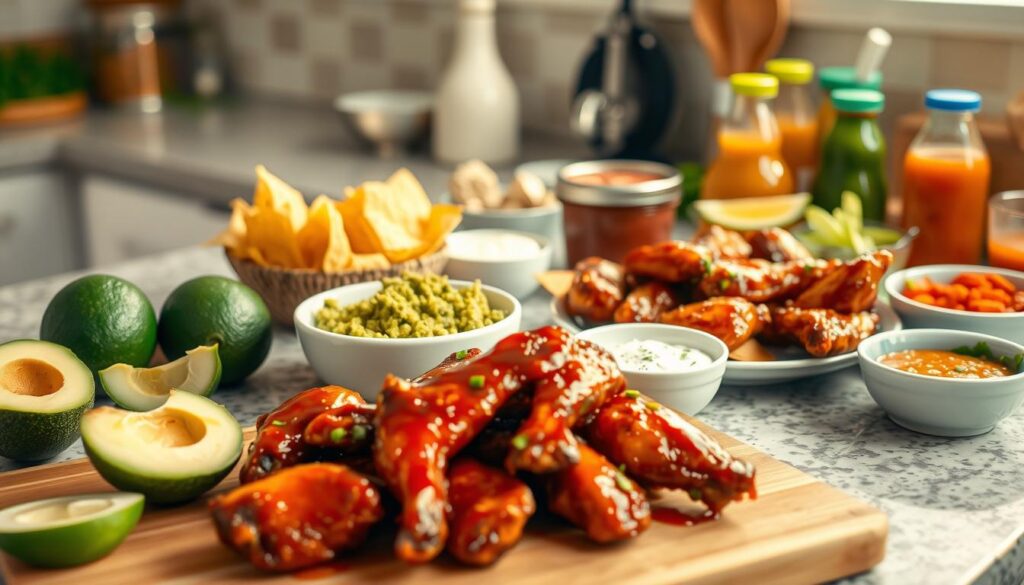 game day food preparation