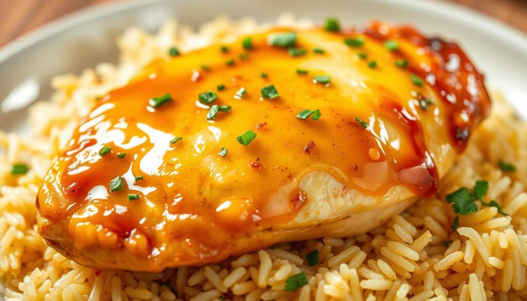 honey garlic chicken