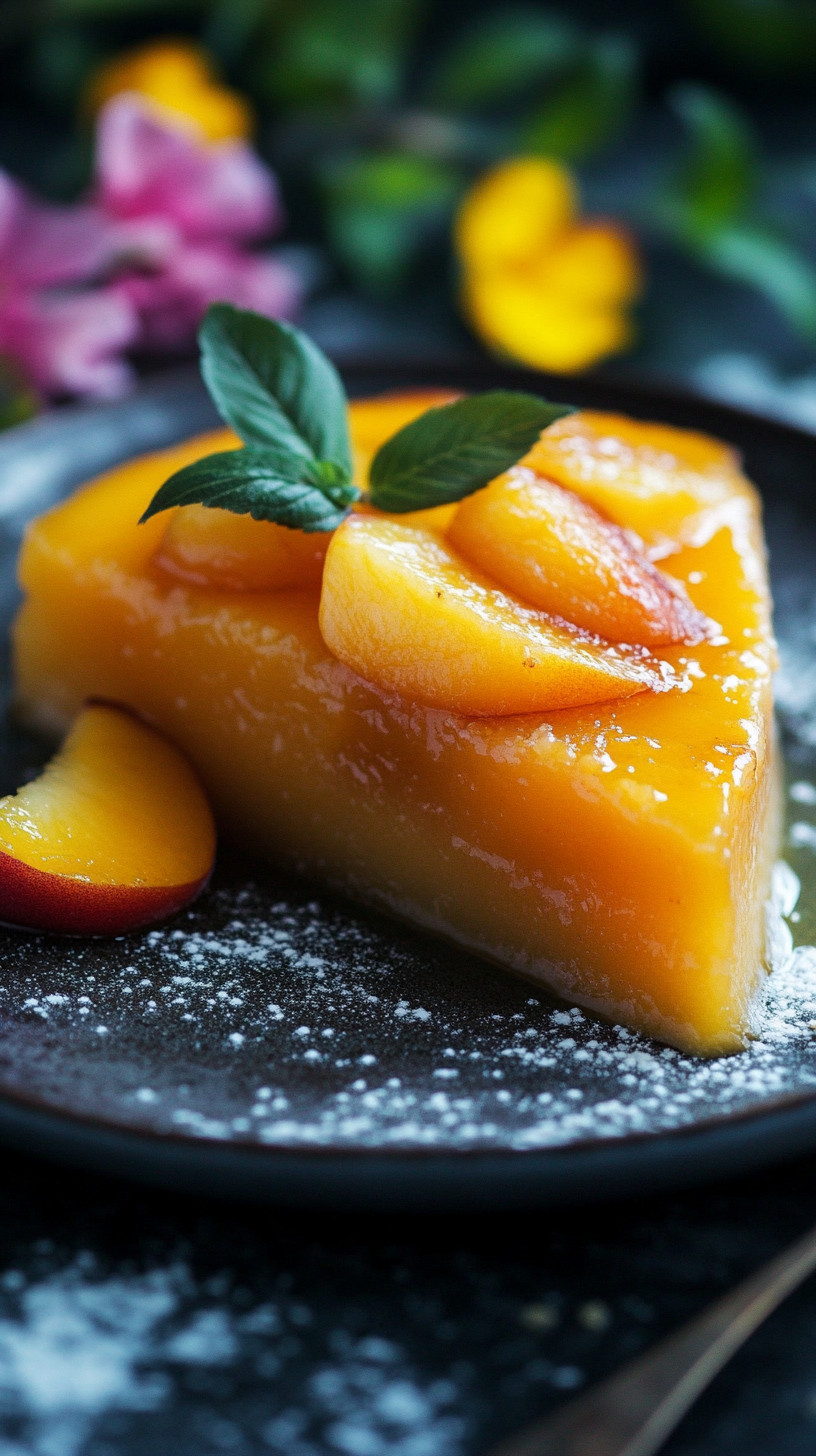 Irresistible Peach Dessert: Sweet Summer Flavor in Every Bite