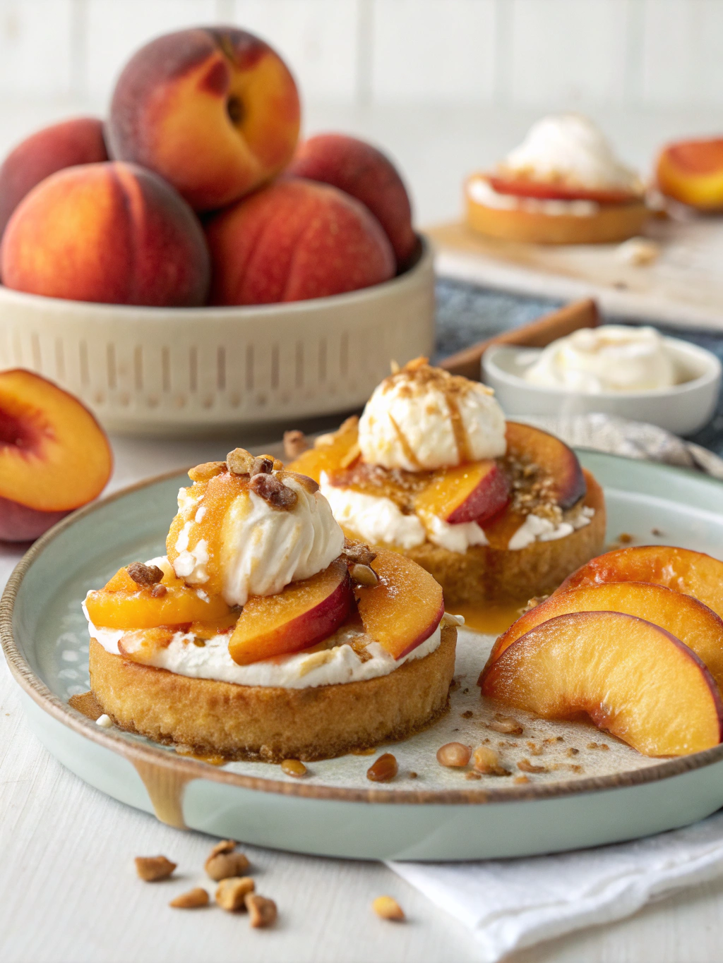 Ingredients for Irresistible Peach Desserts