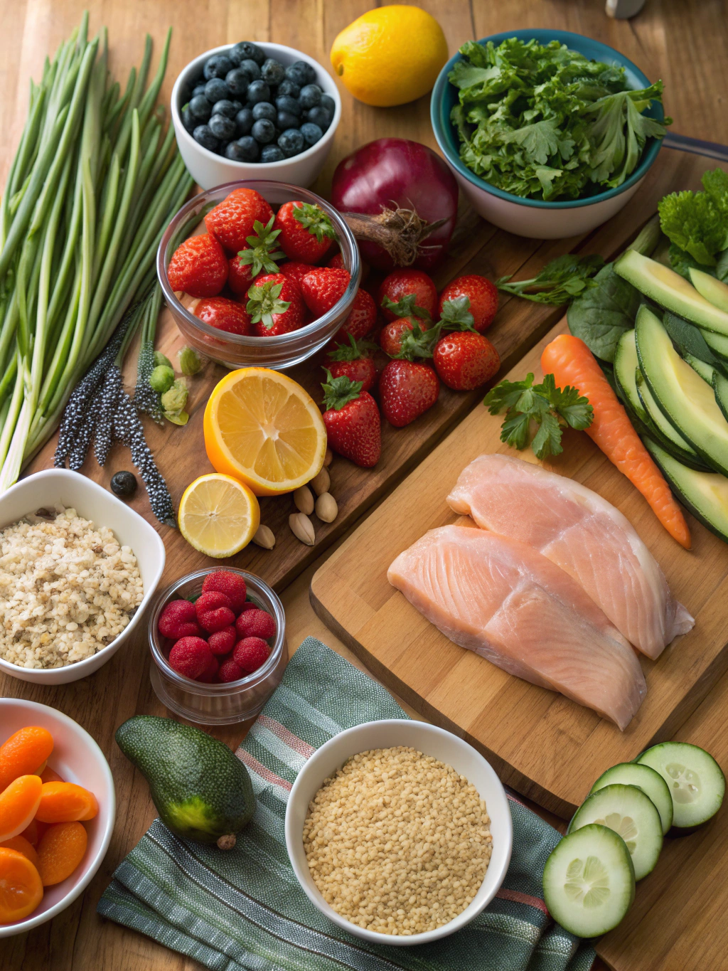 Summer Dinner Ingredients