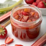Strawberry Rhubarb Jam – No Pectin, Just 3 Ingredients!