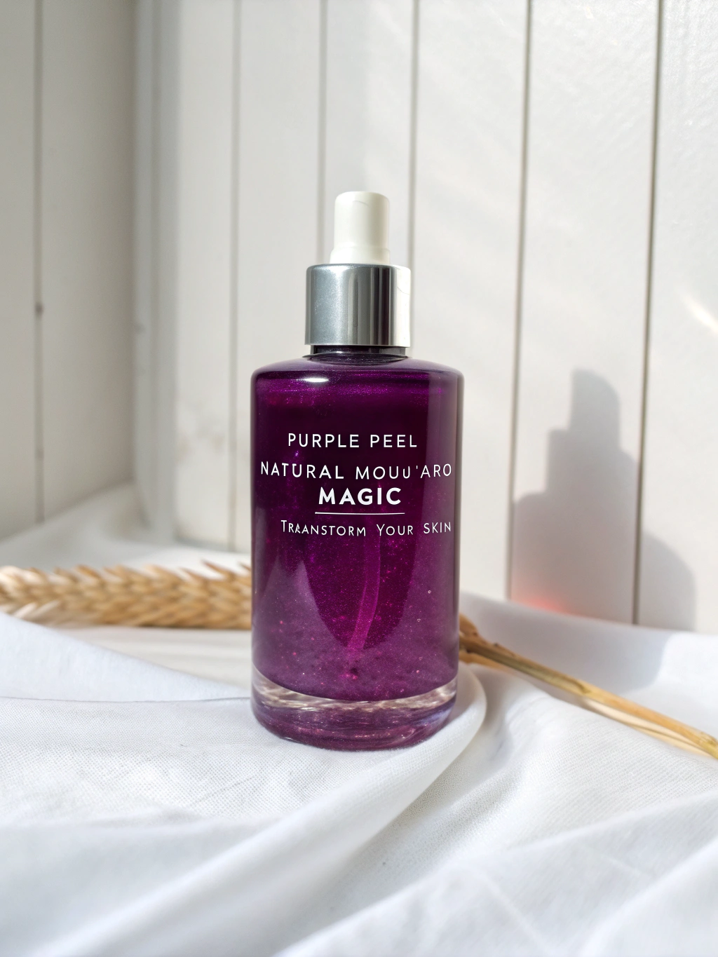 Transform Your Skin with Purple Peel Natural Mounjaro Magic ingrediant