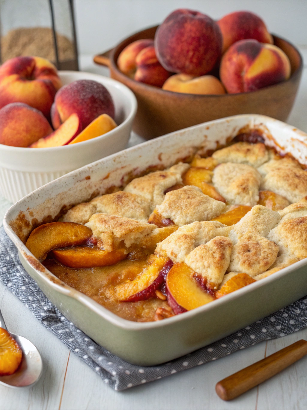 Ultimate Peach Cobbler with Fresh Peaches: A Must-Try Recipe