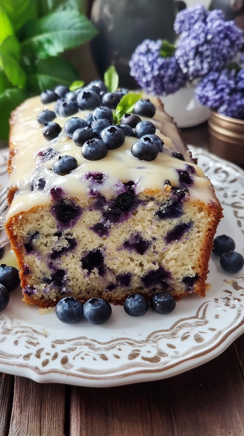 Easy Blueberry Zucchini Bread Cake Healthy Freezable Recipe
