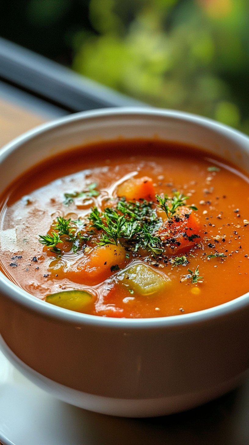 Fresh Tomato Soup Recipe: Homemade & Delicious!