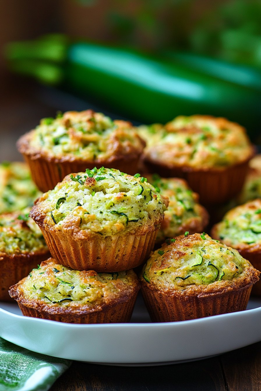 Healthy Zucchini Bread Muffins Easy Breakfast Recipe