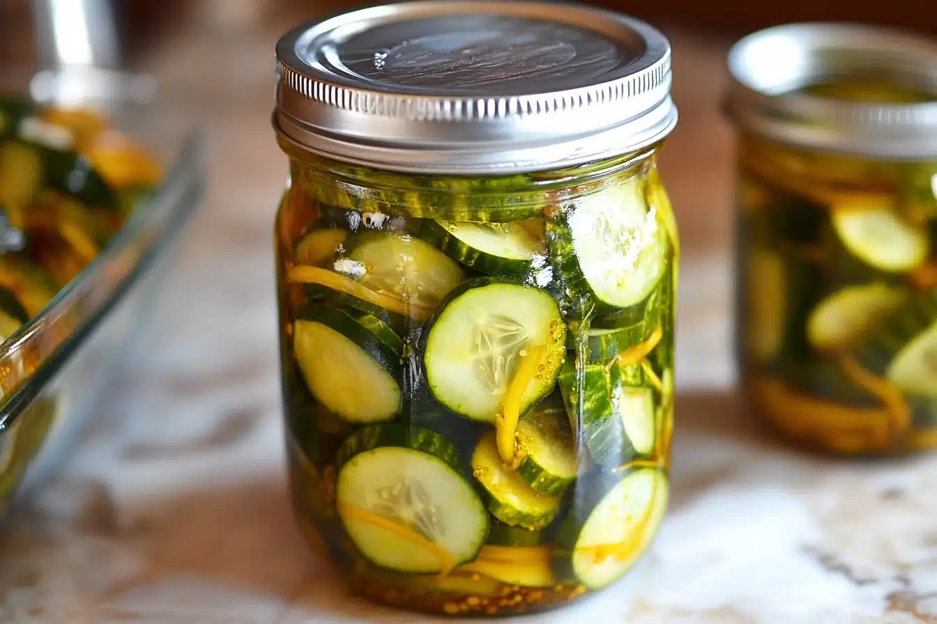 Quick & Tangy Refrigerator Pickles